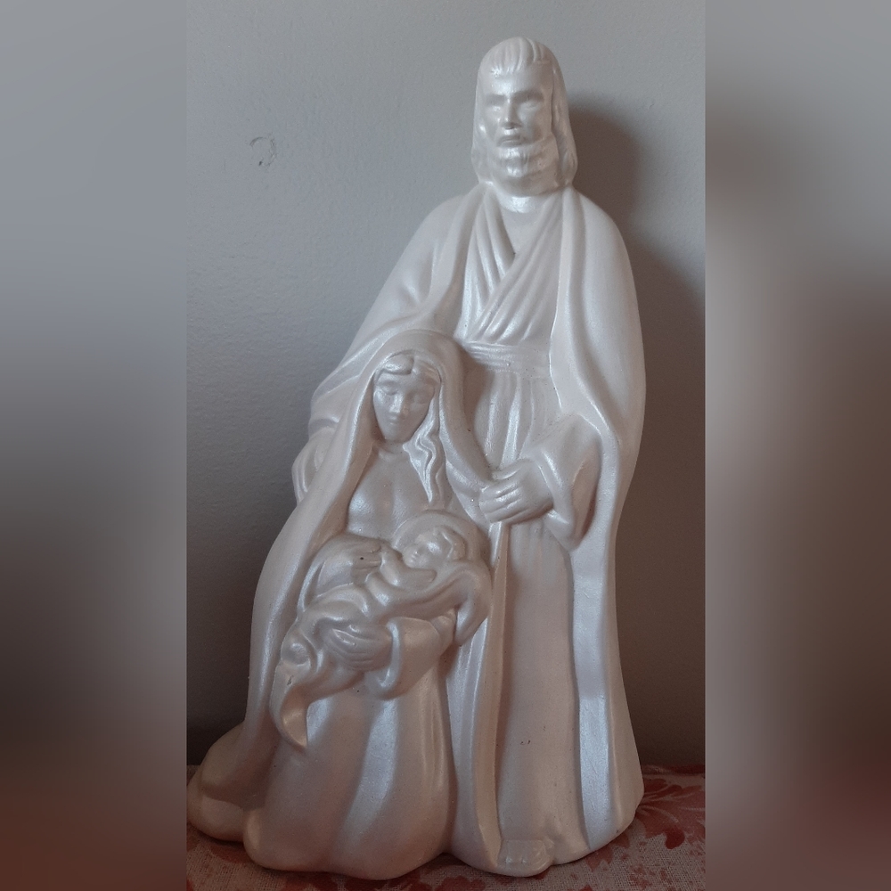 Ceramic Mary, Joseph and Jesus